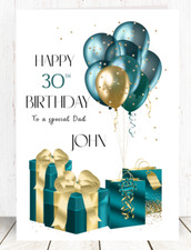 Personalised Birthday Card For