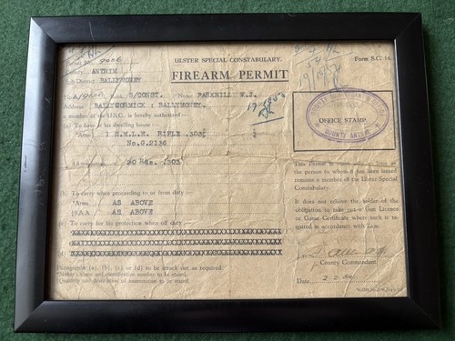 Original 1954 ulster - 1954, special