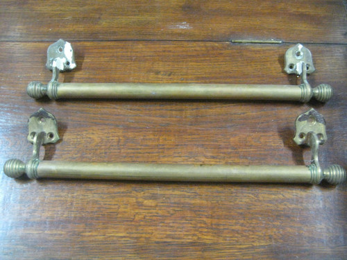 Pair antique brass - antique,