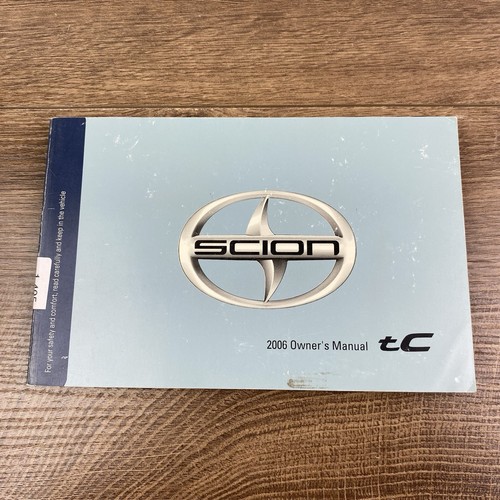 2006 scion owners manual 06 - 2006,