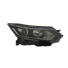 For Nissan Qashqai Excl. TEKNA 6/17-21 Headlight Black LED DRL Right side