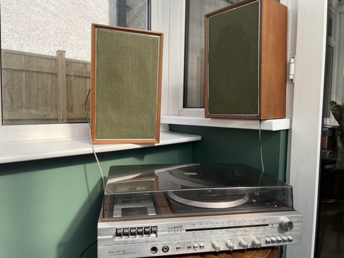 Record player turntable - record,