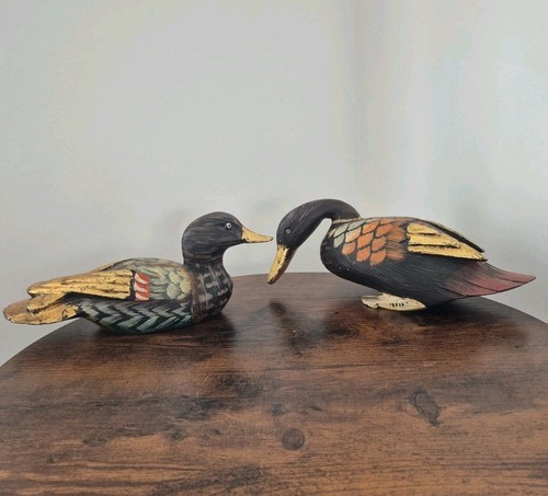 Vintage hand carved and - vintage,