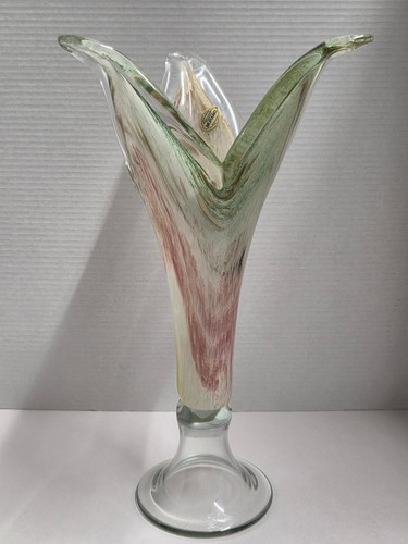 Original murano glass vase - murano,