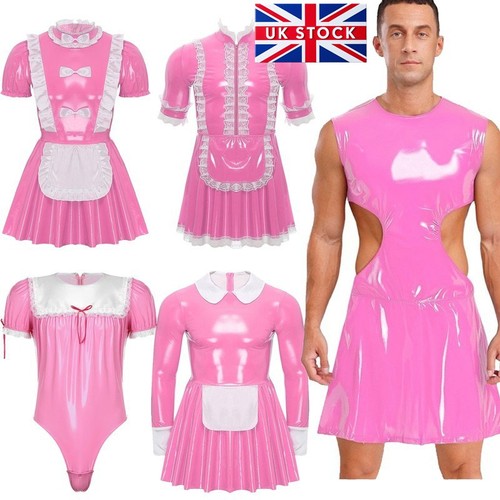 Men patent leather - men's, bodysuit