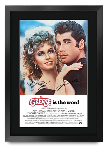 Grease movie film poster - movie, cast