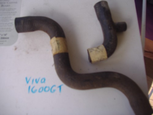 Pair radiator hoses - ,, vauxhall