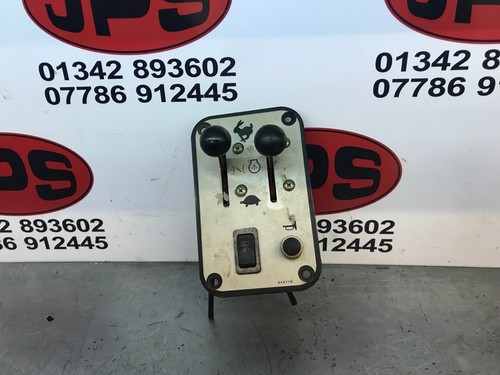 Dash panel throttle lever - panel,