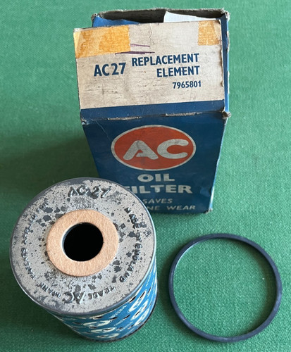 New oil filter - new,