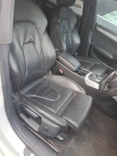 AUDI A5 B8 8T 2008-2015 SPORTBACK INTERIOR S-LINE BLACK LEATHER  SEATS