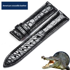 Crocodile Leather Strap