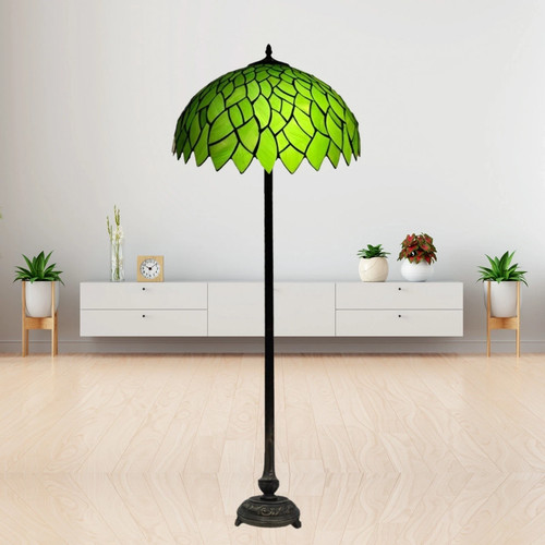 Tiffany floor lamps - tiffany, stained