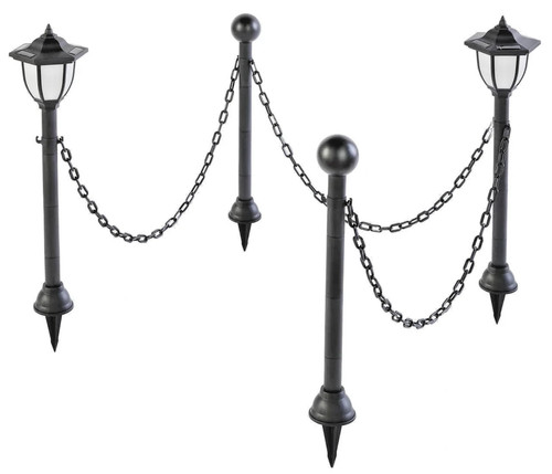Solar lamp post chain - lamp,