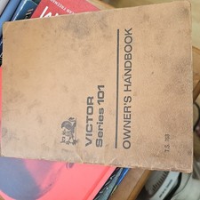 VAUXHALL VICTOR USER