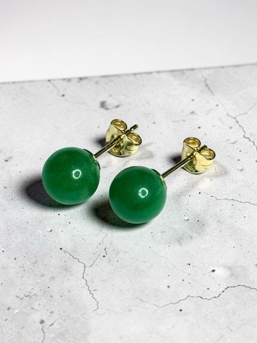Genuine 8mm nephrite - genuine, jade