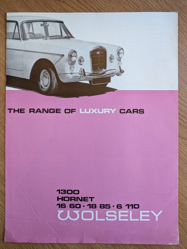 Wolseley 1300 hornet - wolseley,