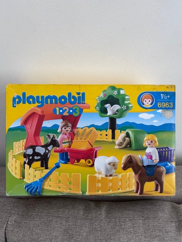 New playmobil 3 petting - new, 1.2.3