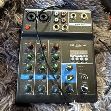 4 Channel Mixer For DJ Home