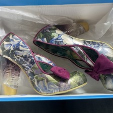 IRREGULAR CHOICE SHOES UK 4 EU 37  PINK LAZY RIVER BOXED (007)