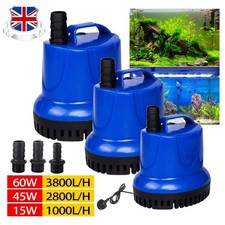 Submersible Water Pump 240V Pool Pond Aquarium Fish Tank Water Feature Fountain