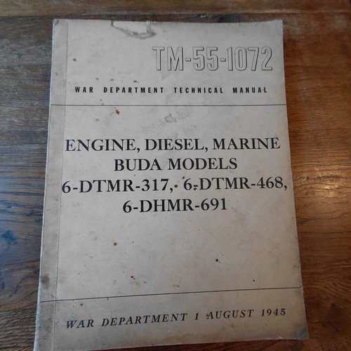 Vintage buda diesel - diesel, marine