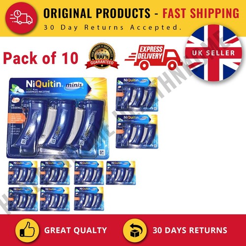 Niquitin mini mint - 10, x