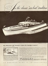 1947 vintage motor boating AD