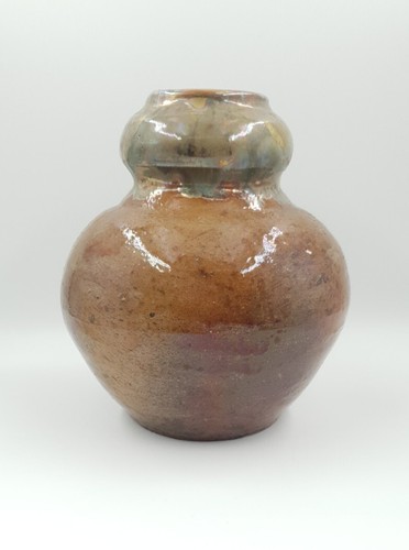 Pottery gourd vase - vase, de