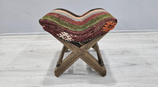 Turkish Baho kilim pouf