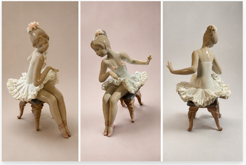 Lladro ballet descanso recital - lladro,