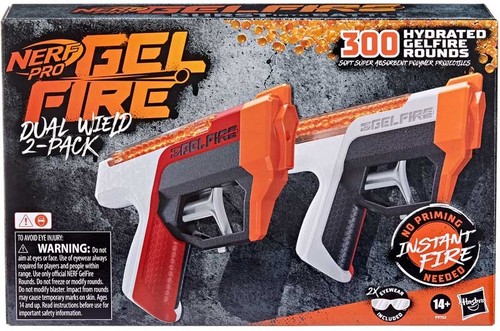New nerf pro - gel, dual