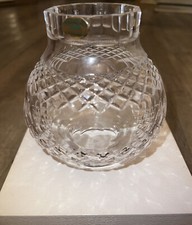 Tyrone crystal Clear glass lamp shade Ireland full lead