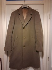 Mens Pure Wool Crombie Coat