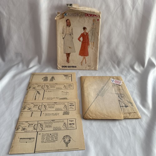 Vintage vogue sewing pattern - vogue,