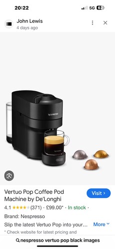 Nespresso magimix vertuo - magimix,