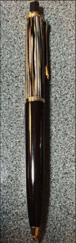Luxury pelikan brown - brown, striped