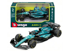Aston Martin Figure Car Burago Formula 1 F1 Toy Car - New