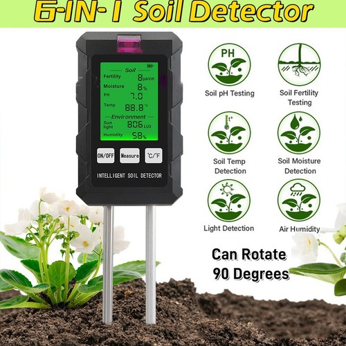 Soil ph tester - ph, moisture