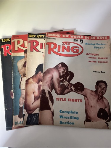 The ring boxing magazine - the,