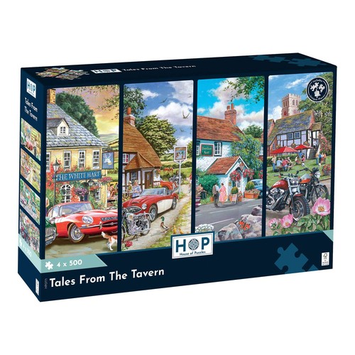 The house puzzles - puzzles, tales