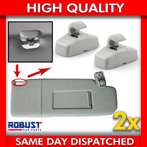Sun visor hook clip - visor,