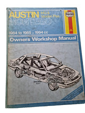 Haynes Manual Austin Montego