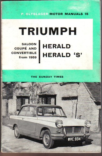 Triumph herald - &,