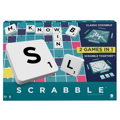 Mattel games scrabble board - mattel,