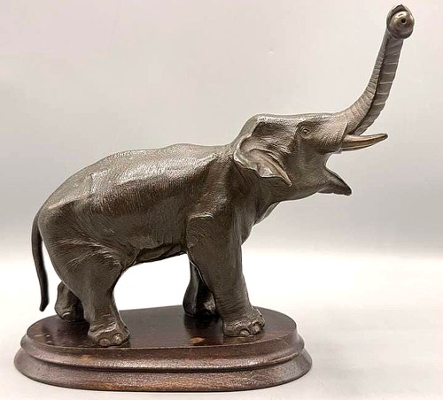 Antique junghans elephant - antique,