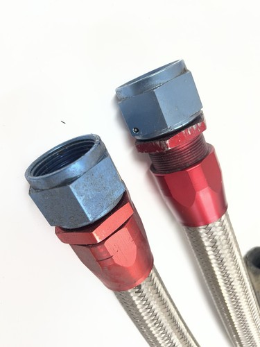 An16 stainless braided hose - braided,