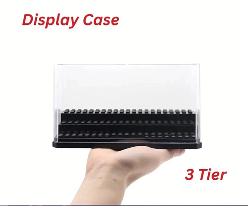 Tier display case - 3, for
