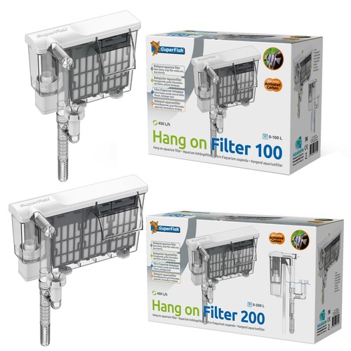 Aquarium hang filter - hang-on,