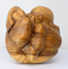 Hand-Carved Weeping Buddha