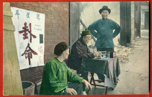 Fortune teller chinatown san - teller,, chinatown,